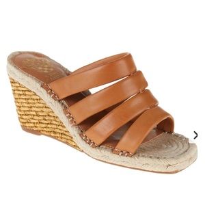 Vince Camuto Women’s Molisana Espadrille Wedge, Brown Size 8.5M